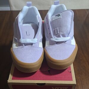 Vans Kids Sneakers in Lavender and White